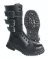 Férfi cipő BRANDIT 3-BUCKLE PHANTOM BD9005 FEKETE