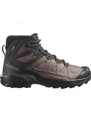 Női cipők SALOMON X ULTRA SNOWPILOT WP W L47585800 FEKETE/BORS/KONYAK