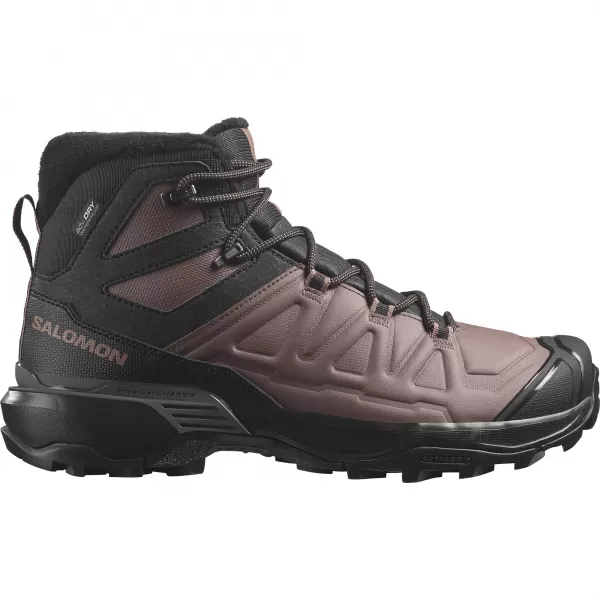  Női cipők SALOMON X ULTRA SNOWPILOT WP W L47585800 FEKETE/BORS/KONYAK 