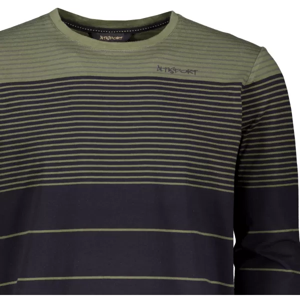  Férfi póló ALTISPORT DAIRUS KHAKI 