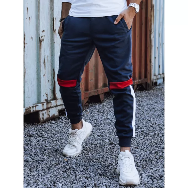  Férfi nadrág DSTREET BLUE/RED Dstreet1 