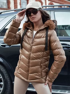 Női kabát DSTREET MIRIAL ty4573 KARAMELLA