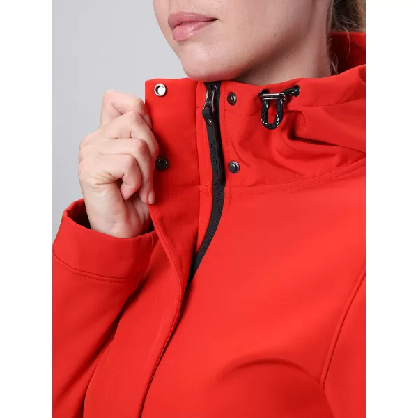  Női softshell kabát LOAP LUNARA PIROS 