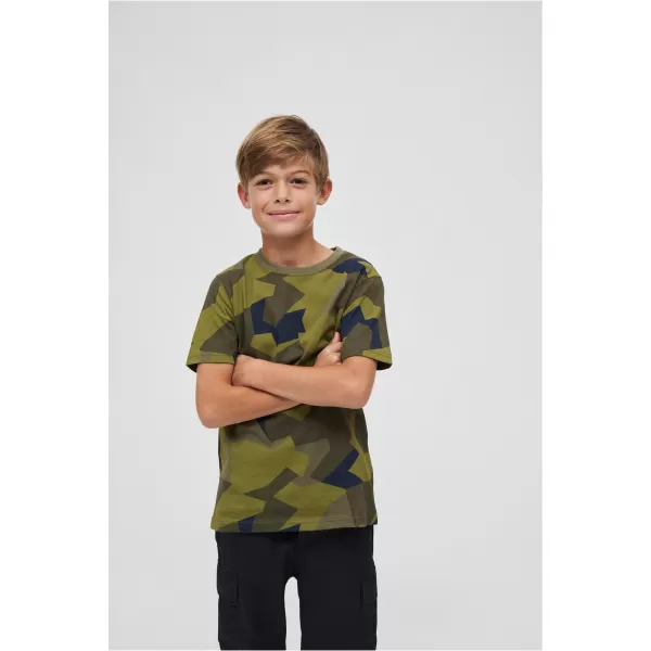  T -póló BRANDIT T BD6017 SVÉD CAMO 