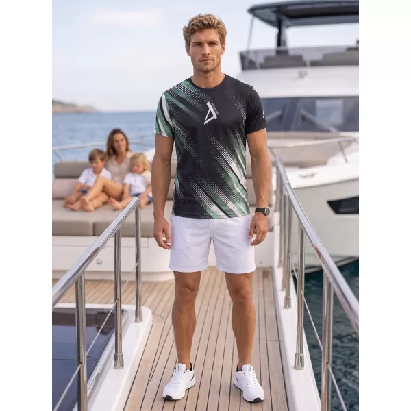  Férfi funkcionális prémium póló ALTISPORT VOJ/ALM028TR01 KHAKI/KATONAI 