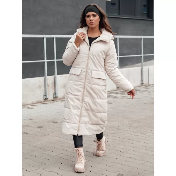  Télikabát DSTREET GLAMPUFF BÉZS 