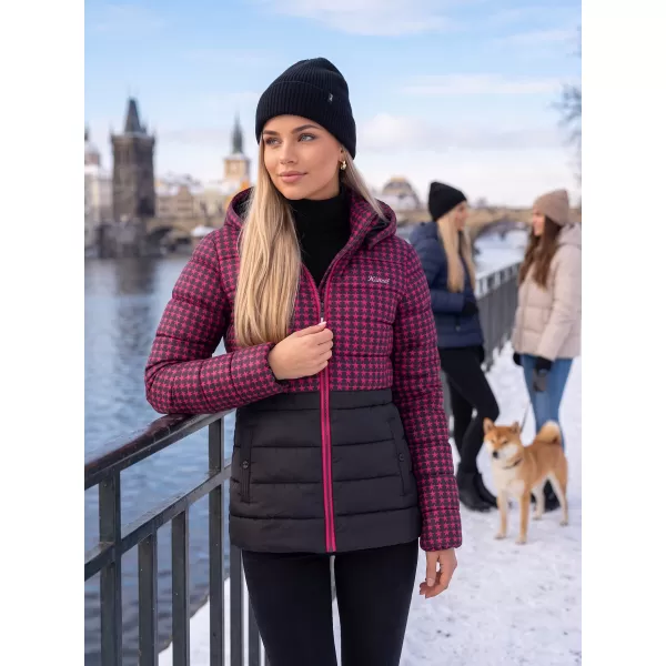  Női kabát KIXMI TAIFA RÓZSASZÍN 