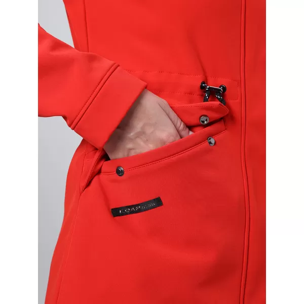  Női softshell kabát LOAP LUNARA PIROS 