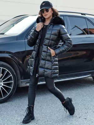Kabát DSTREET WINTERZIP FEKETE