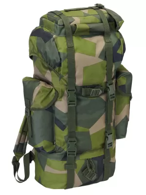 BRANDIT COMBAT 65 L HÁTIZSÁK BD8003 SWEDISH CAMO Brandit1
