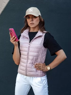 Mellény DSTREET STYLISHZ TY4450 RÓZSASZÍN