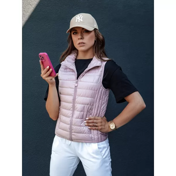  Mellény DSTREET STYLISHZ TY4450 RÓZSASZÍN 