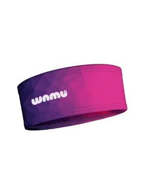Gyermek sport fejpánt WAMU MOZAIKA LILA