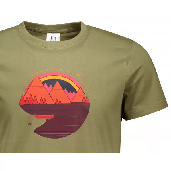  Férfi póló ALTISPORT ALM186129 KHAKI 