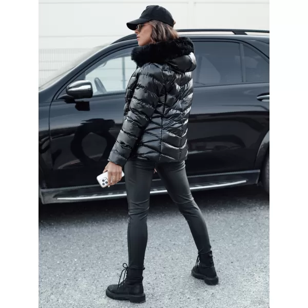  Női kabát DSTREET MIRIAL ty4574 FEKETE 