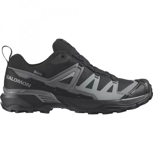  Férfi cipők SALOMON X ULTRA 360 GTX L47453200 FEKETE/MÁGNES/CSENDES ÁRNYALAT 