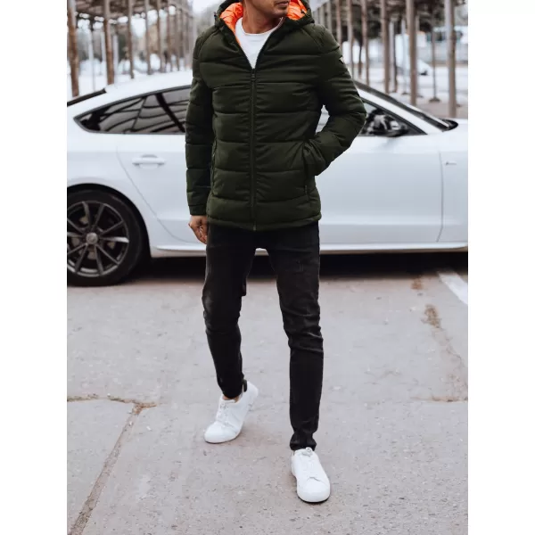 Férfi téli kabát DSTREET ZÖLD 