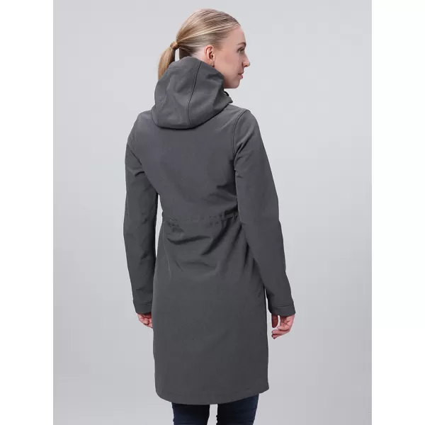  Női softshell kabát LOAP LUNARA SÖTÉTSZÜRKE 