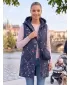 Női mellény ALTISPORT DANIELA SÖTÉTKÉK