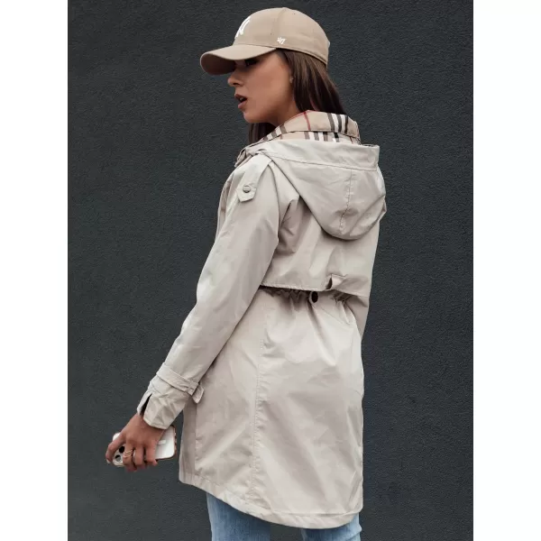  Női kabát DSTREET FASHLOVE TY4393 VILÁGOSSZÜRKE 