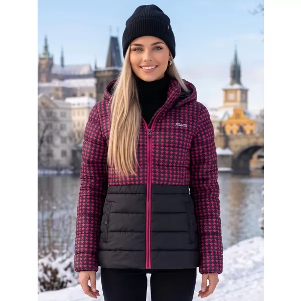  Női kabát KIXMI TAIFA RÓZSASZÍN 