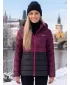 Női kabát KIXMI TAIFA RÓZSASZÍN