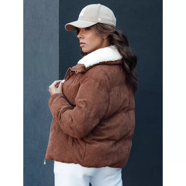  Női kabát DSTREET TRENDYGLAM TY4360 KARAMELLA 