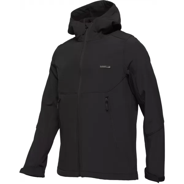  Férfi softshell kabát LOAP LUCAS FEKETE 