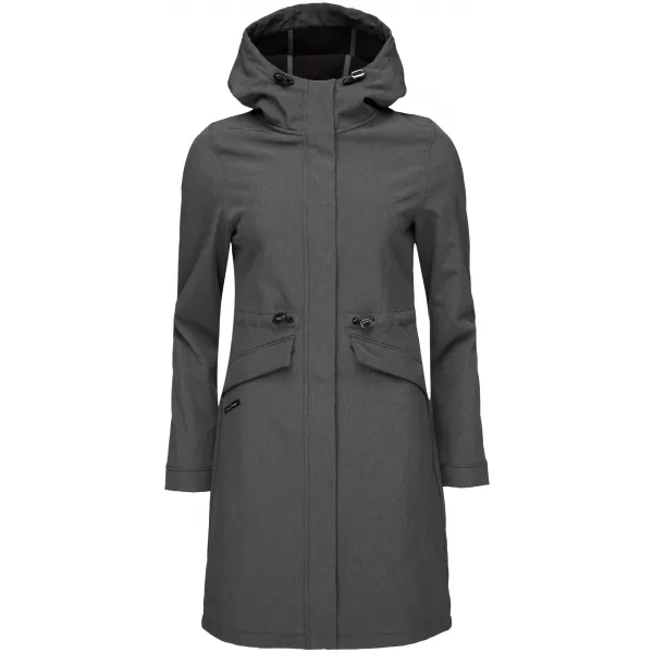  Női softshell kabát LOAP LUNARA SÖTÉTSZÜRKE 