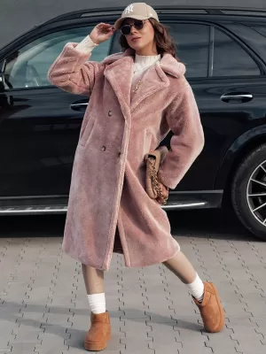 Télikabát DSTREET LUXERII RÓZSASZÍN