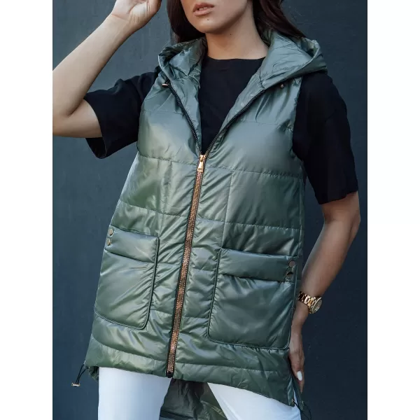 Mellény DSTREET JESS TY4442 ZÖLD 