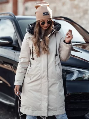 Kabát DSTREET ELEGANTI FEHÉR