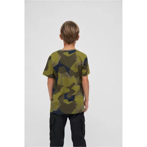  T -póló BRANDIT T BD6017 SVÉD CAMO 