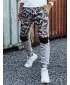 Férfi nadrágok DSTREET VILÁGSZÜRKE/FEKETE Dstreet1