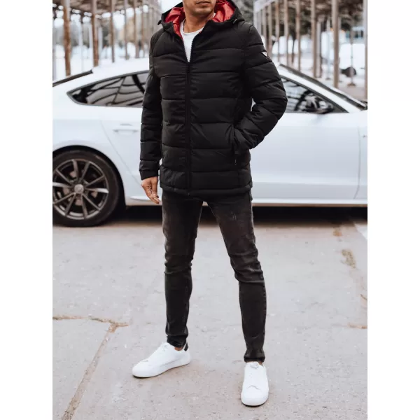  Férfi téli kabát DSTREET FEKETE 