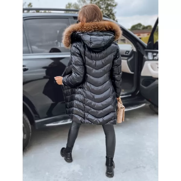  Női kabát DSTREET PREMIUM TY3024 FEKETE 