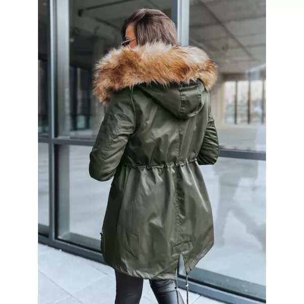  Női kabát DSTREET GARNET TY3945 ZÖLD 