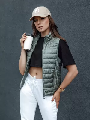 Mellény DSTREET STYLISHZ TY4448 ZÖLD