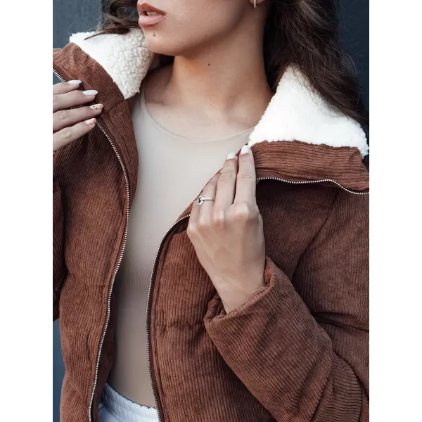  Női kabát DSTREET TRENDYGLAM TY4360 KARAMELLA 