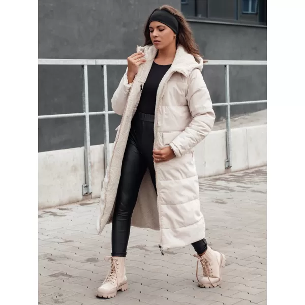  Télikabát DSTREET GLAMPUFF BÉZS 