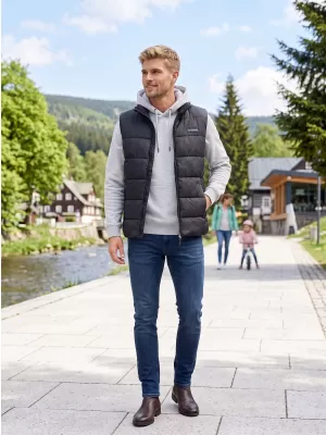 Férfi mellény ALTISPORT DAMAN FEKETE