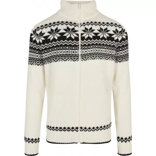  Férfi pulóver BRANDIT CARDIGAN NORWEGER BD5030 FEHÉR 
