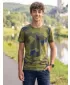 T -póló BRANDIT T BD6017 SVÉD CAMO