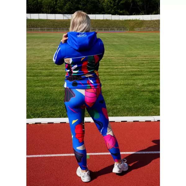  Női funkcionális pulóver prémium ALTISPORT VOJ/ALW042MI01 KÉK 