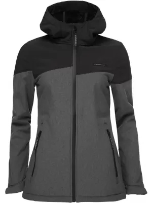 Női softshell kabát LOAP LUDYSA SÖTÉTSZÜRKE
