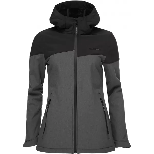  Női softshell kabát LOAP LUDYSA SÖTÉTSZÜRKE 