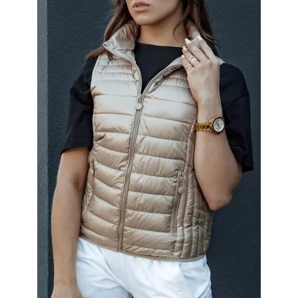  Mellény DSTREET STYLISHZ TY4439 KARAMELLA 