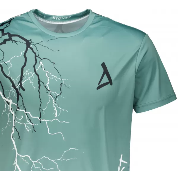  Férfi funkcionális prémium póló ALTISPORT VOJ/ALM004TR01 KHAKI/KATONAI 