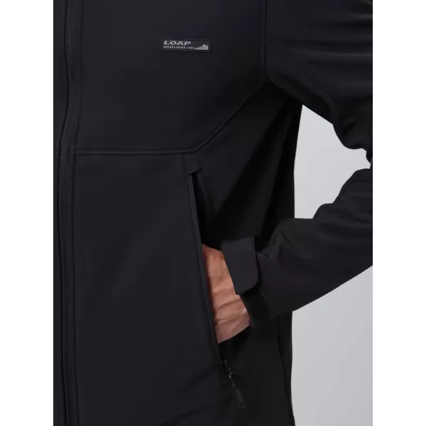  Férfi softshell kabát LOAP LUCAS FEKETE 