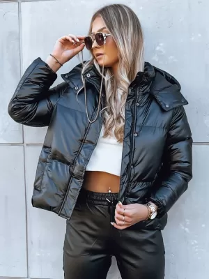 Női kabát DSTREET COLLAR FEKETE